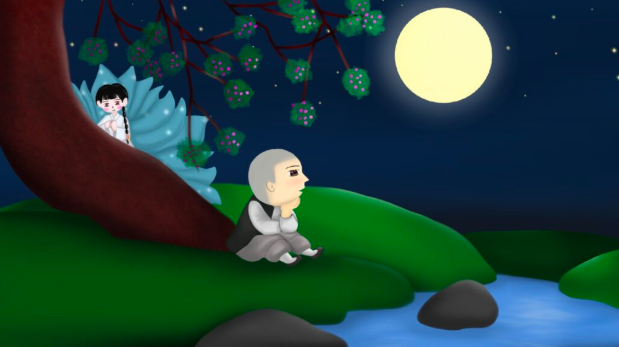 2026 공연추천 삼기산 여우신과 원광법사의 만남을 그린 뮤지컬 전설 여우신 홍보 이미지. 작·연출 우연히 민실장이 설계한 화려한 무대 연출 컷.